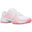 K-Swiss Womens Express Light 2 HB Tennis Shoes - White/Soft Neon Pink - thumbnail image 2