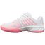 K-Swiss Womens Express Light 2 HB Tennis Shoes - White/Soft Neon Pink
