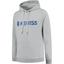 K-Swiss Mens Essentials Hooded Sweatshirt - Grey - thumbnail image 1