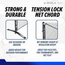 Joola Symmetry Pickleball Net - Black - thumbnail image 7