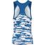 K-Swiss Womens Hypercourt Stripe Tank - Classic Blue - thumbnail image 2