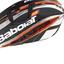 Babolat Play Pure 12 Racket Tennis Bag - Black/Orange - thumbnail image 4