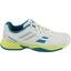 Babolat Kids Pulsion All Court Tennis Shoes - White - thumbnail image 1