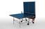 Sponeta Sportline Rollaway Playback 19mm Indoor Table Tennis Table - Blue