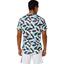 Asics Mens Match Graphic Top - Brilliant White - thumbnail image 2
