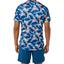 Asics Mens Match Graphic Top - Blue - thumbnail image 2