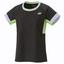 Yonex Womens 20770EX Crew Neck T-Shirt - Black - thumbnail image 1