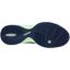 Lotto Mens Space 400 Tennis Shoes - Navy Blue/All White/Green Apple - thumbnail image 2