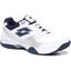 Lotto Mens Space 600 Air Tennis Shoes - White/Navy Blue - thumbnail image 1