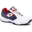 Lotto Mens Space 600 II ALR Tennis Shoes - White/Blue - thumbnail image 1