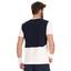 Lotto Mens Top IV Tee 1 - Bright White/Navy - thumbnail image 2