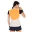 Lotto Womens Top IV 1 Tee - White/Orange Glow - thumbnail image 2