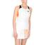 Lotto Womens Top IV Tennis Dress - White/Orange - thumbnail image 1