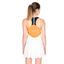 Lotto Womens Top IV Tennis Dress - White/Orange - thumbnail image 2
