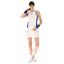 Lotto Womens Tech D1 Dress - White/Blue - thumbnail image 1