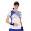 Lotto Womens Tech D2 Tee - Blue - thumbnail image 1