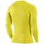 Nike Pro Core Long Sleeve Tight Crew - Electrolime/Anthracite - thumbnail image 2