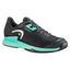 Head Mens Sprint Pro 3.5 Tennis Shoes - Black/Teal - thumbnail image 1