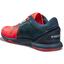 Head Mens Sprint Pro 3.0 Indoor Court Shoes - Neon Red/Midnight Navy - thumbnail image 2