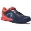 Head Womens Sprint Pro 3.0 Tennis Shoes - Dark Blue/Coral - thumbnail image 1