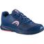 Head Womens Revolt Court Tennis Shoes - Blue/Coral