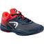 Head Kids Sprint 3.0 Tennis Shoes - Midnight Navy/Neon Red - thumbnail image 1