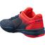 Head Kids Sprint 3.0 Tennis Shoes - Midnight Navy/Neon Red - thumbnail image 2