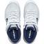 Head Kids Sprint 3.0 Velcro Tennis Shoes - White/Midnight Navy - thumbnail image 3