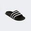 Adidas Mens Adilette Sliders - Black - thumbnail image 3