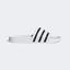 Adidas Mens Adilette Sliders - White - thumbnail image 1