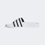 Adidas Mens Adilette Sliders - White - thumbnail image 6