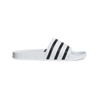 Adidas Mens Adilette Sliders - White