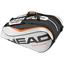 Head Tour Team Monstercombi 12 Racket Bag - Silver/Black - thumbnail image 1