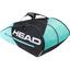 Head Tour Team Monstercombi 12 Racket Bag - Mint/Black - thumbnail image 1