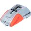 Head Radical Monstercombi 12 Racket Bag - Grey/Orange - thumbnail image 2