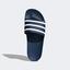 Adidas Mens Adilette Sliders - Navy Blue - thumbnail image 2