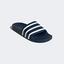 Adidas Mens Adilette Sliders - Navy Blue - thumbnail image 4