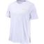 Babolat Boys Performance Crew Neck Tee - White/Dark Yellow - thumbnail image 2