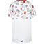 Babolat Boys Compete Crew Neck Tee - White/Pumpkin - thumbnail image 2
