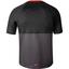 Babolat Mens Compete Crew Neck Tee - Black/Poppy Red - thumbnail image 2