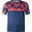 Babolat Mens Compete Crew Neck Tee - Poppy Red/Estate Blue - thumbnail image 1