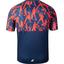 Babolat Mens Compete Crew Neck Tee - Poppy Red/Estate Blue - thumbnail image 2
