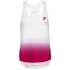 Babolat Womens Compete Tank Top - White/Vivacious Red - thumbnail image 1