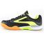 Dunlop Mens Ultimate Pro Indoor Court Shoes - Black/Yellow - thumbnail image 2