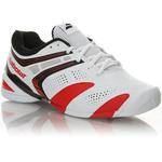 Babolat Mens V-Pro 2 Indoor Carpet Tennis Shoes - White/Red - thumbnail image 1