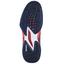 Babolat Mens Jet Mach 3 Tennis Shoes - Black/Poppy Red - thumbnail image 5