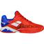 Babolat Mens Propulse Fury Tennis Shoes - Bright Red/Electric Blue - thumbnail image 2