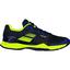 Babolat Mens Jet Mach II Tennis Shoes - Estate Blue/Fluo Yellow - thumbnail image 2
