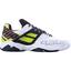 Babolat Mens Propulse Fury Tennis Shoes - White/FluoAero - thumbnail image 1
