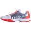 Babolat Mens Jet Mach I Tennis Shoes - Silver/Fluo Strike - thumbnail image 2